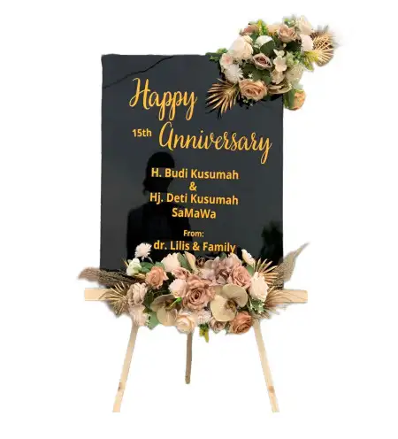 Papan Bunga Akrilik Sumber Marga Telang