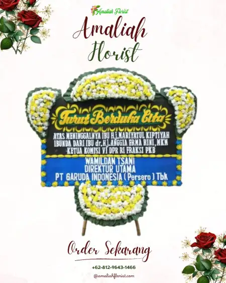 Papan Bunga Duka Sumber Marga Telang